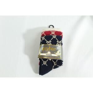 Harry Potter Womens 6 To 10 Socks 3 Pair‎ Navy Beige Burgundy Red